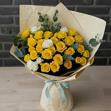 Букет цветов из:  Розы #REPLACE_PRED# Варениковской