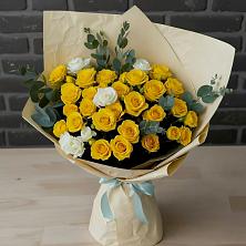 Букет цветов из:  Розы в Варениковской