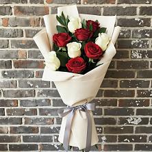Букет цветов из:  Розы в Варениковской