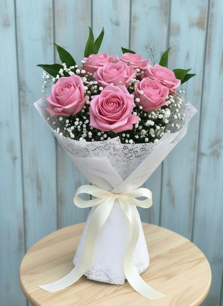 Букет цветов из: Розы в Варениковской