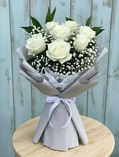 Букет цветов из:  Розы в Варениковской