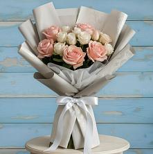 Букет цветов из:  Розы в Варениковской