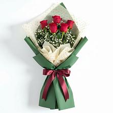 Букет цветов из:  Розы в Варениковской